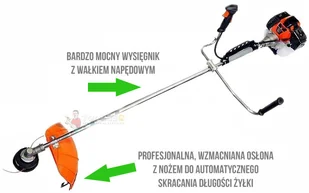 DEMON RQ580 - Podkaszarki - miniaturka - grafika 2