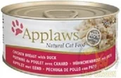 Mokra karma dla kotów - Applaws Puszka dla kota z kurczakiem i kaczką 70g 1025CE-A - miniaturka - grafika 1