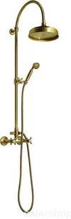 Reitano ANTEA zestaw natryskowy z rączką prysznicową brąz SET036 - Zestawy prysznicowe Reitano ANTEA zestaw natryskowy z rączką prysznicową brąz SET036 - Zestawy prysznicowe - miniaturka - grafika 1