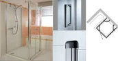 Kabiny prysznicowe - Huppe Design Elegance 8E3180 - miniaturka - grafika 1