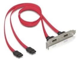 Delock Slotblech SATA -> eSATA - Tuning komputera - akcesoria - miniaturka - grafika 6