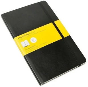 Moleskine notes w kratkę, Classic L, czarny - Notesy i bloczki - miniaturka - grafika 2