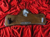 Repliki - broń - WŁOCHY DREWNIANA ZAWIESZKA DO STRZELB I KARABINÓW - miniaturka - grafika 1