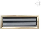 Akcesoria kominkowe - Kratki.pl Kratka kominkowa galwanizowana Oskar 17x49 z żaluzją 6674-898A9_201302 - miniaturka - grafika 1