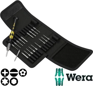 Wera WER073671 Kraftform Compact Micro ESD Screwdriver set of 20 (5073671001) - Akcesoria do elektronarzędzi - miniaturka - grafika 2