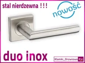 Klamki - Infinity line Klamka DUO NA ROZECIE STAL NIERDZEWNA INOX KDU 500 - miniaturka - grafika 1