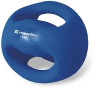 Piłki do ćwiczeń - Insportline Piłka Lekarska Z Uchwytami 4 Kg Grab - Inspotline (IN13488) - miniaturka - grafika 1