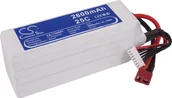Akcesoria i części modelarskie - Cameron Sino 2600mAh 57.72Wh Li-Polymer 22.2V 6S 25C () CS-LT968RT - miniaturka - grafika 1