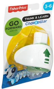 Fisher Price STEROWANA GĄSIENICZKA DRF64 - Roboty dla dzieci - miniaturka - grafika 4