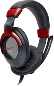 Słuchawki - Natec Genesis H33 czarno-czerwone (NSG-0313) - miniaturka - grafika 1