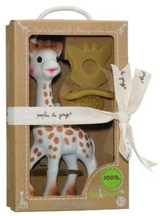 Vulli Zestaw SoPure Żyrafa Sophie wraz z gryzakiem z żywicy kauczukowca 616624 - Gryzaki dla dzieci Vulli Zestaw SoPure Żyrafa Sophie wraz z gryzakiem z żywicy kauczukowca 616624 - Gryzaki dla dzieci - miniaturka - grafika 2