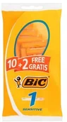 Maszynki do golenia i wkłady - BiC 1 Sensitive Jednoczęściowe maszynki do golenia 12 sztuk - miniaturka - grafika 1