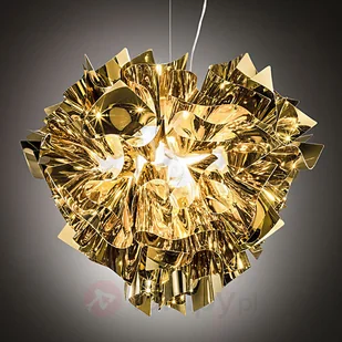 Slamp Złota lampa wisząca VELI, 42 cm - Lampy sufitowe - miniaturka - grafika 3