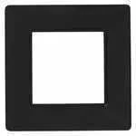 Klawisze i ramki - Vimar Ramka 2M czarna 14642.05 - miniaturka - grafika 1