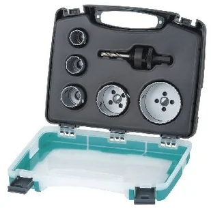 WOLFCRAFT 6-częściowy zestaw otwornic Electricity and Sanitary 3498000 GmbH - Wiertła - miniaturka - grafika 3