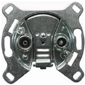 Wyłączniki światła i elektryczne - Berker Mechanizm gniazda antenowego RTV końcowego 53455011 (161045) - miniaturka - grafika 1