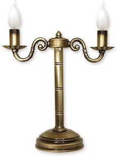 Lemir Prima lampka stołowa 2 pł patyna O1008/L2 015O1008 L2 - Lampy stojące - miniaturka - grafika 2