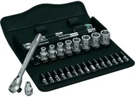 Zestawy narzędziowe - Wera Zestaw nasadek metryczny 1/4" 6 3 mm) 28 szt 05004018001 - miniaturka - grafika 1