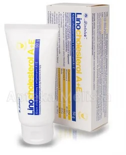 Ziołolek Linocholesterol Krem cholesterolowy z wiataminą A + E, 50 g NN-KLM-A050-005 - Kremy do twarzy - miniaturka - grafika 2