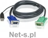 ATEN KVM Cable (HD15-SVGA, USB, USB) -1.2 m 2L-5201U - Kable - miniaturka - grafika 2