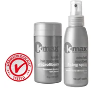 Kosmetyki do stylizacji włosów - Kmax Keratin Maximization Kmax 27,5g   Lakier 100ml - miniaturka - grafika 1