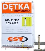 Dętki rowerowe - CST Dętka 28 - 700 x 35/43C Dunlop - miniaturka - grafika 1