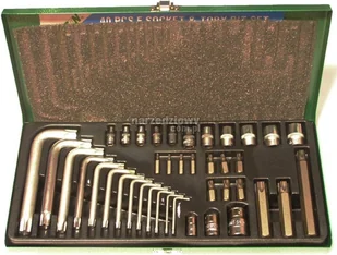 Honiton Zestaw narzędzi torx, 40 części (produkt wysyłamy w 48h) H4340 - Klucze i nasadki - miniaturka - grafika 2