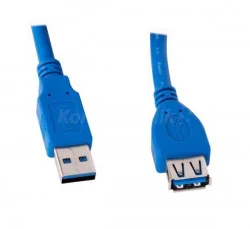 Assmann Kabel USB przedłużający USB 3.0 SuperSpeed Typ USB A/USB A M/Ż czarny 3, (AK-300203-030-S) - Kable USB - miniaturka - grafika 4