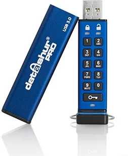 iStorage datAshur Pro 16GB USB 3.0 (IS-FL-DA3-256-16) - Pendrive - miniaturka - grafika 2