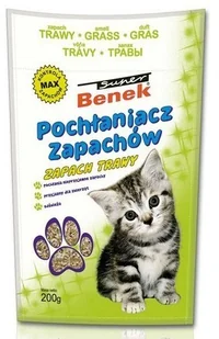 Certech BENEK POCHŁANIACZ ZAPACHÓW- ZAPACH TRAWY 200G 6450 - Kuwety dla kotów - miniaturka - grafika 2