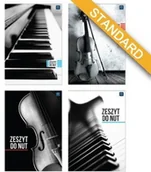 Zeszyty szkolne - Inter-druk Zeszyty do nut A4 16 kartek ID175 - miniaturka - grafika 1