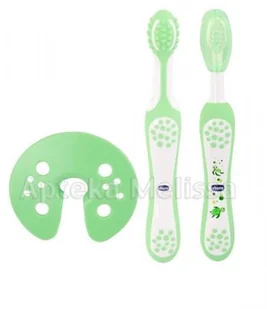 Chicco Zestaw szczoteczek do dziąseł i zębów - Szczoteczki do zębów dla dzieci - miniaturka - grafika 2