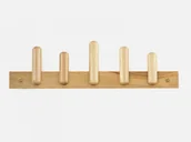 Wieszaki i stojaki - Normann Copenhagen Wieszak na Płaszcze Play jasny dąb 380002 - miniaturka - grafika 1