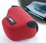 Akcesoria fotograficzne - MegaGear megagear Ultra lekka marterial do Panasonic GM1 torba na aparat z neoprenu z 12  32 MM, czerwony MG059 - miniaturka - grafika 1