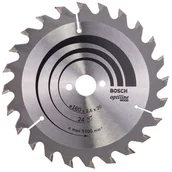 Tarcze do pił - Bosch Piła tarczowa Optiline Wood 160 mm x 20/16 mm x 24T - miniaturka - grafika 1