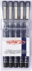 Rystor Cienkopis kreślarski 0.1-0.8mm.5szt. 403-527 RYSTOR - Akcesoria kreślarskie - miniaturka - grafika 3