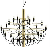 Lampy sufitowe - Flos 2097/50 lampa wisząca Mosiądz 100cm A1500059 - miniaturka - grafika 1