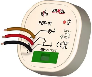 Zamel Przekaźnik funkcyjny bistabilny dopuszkowy 230V/15-350W typ: PBP-01 - Sterowniki i przekaźniki - miniaturka - grafika 2