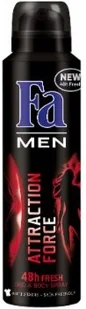 Fa Men Attraction Force 150ml - dezodorant - Dezodoranty i antyperspiranty męskie - miniaturka - grafika 2
