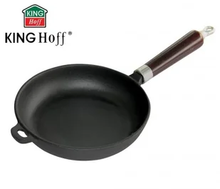 Kinghoff Patelnia żeliwna 20 cm KH-1117 - Patelnie Kinghoff Patelnia żeliwna 20 cm KH-1117 - Patelnie - miniaturka - grafika 1