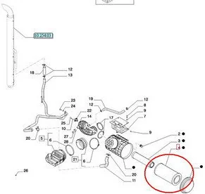 CNH FILTR POWIETRZA ZEWNĘTRZNY NEW HOLLAND 87682990 - 82028977 - 82034628 - Części i akcesoria do maszyn rolniczych CNH FILTR POWIETRZA ZEWNĘTRZNY NEW HOLLAND 87682990 - 82028977 - 82034628 - Części i akcesoria do maszyn rolniczych - miniaturka - grafika 1