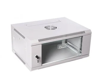 Digitus Szafa wisząca 19" 6U 600x450 RAL7035 DN-W19 06U/450 - Szafy rack - miniaturka - grafika 3