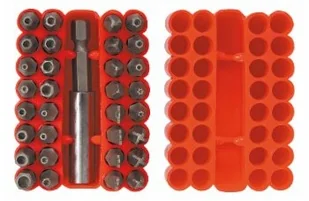 Top Tools zestaw bitów nietypowe, komplet 33 części, 39D355 - Bity - miniaturka - grafika 4