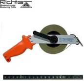 Sprzęt geodezyjny - Richter Taśma Ruletka stalowa nierdzewna z podziałem trawionym 464 SR/30m - miniaturka - grafika 1