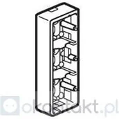 Puszki elektryczne i akcesoria - Legrand 080283 MOSAIC Puszka natynkowa - 3x2 moduły pionowo 40MM do uchytu 0802 - miniaturka - grafika 1