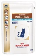 Mokra karma dla kotów - Royal Canin Veterinary Diet Feline Gastro Intestinal Moderate Calorie Saszetka 100G - miniaturka - grafika 1