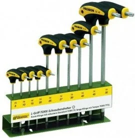 Proxxon Klucze torx L-Griff kpl. 9 sztuk ze stojakiem PRK-22652 - Klucze i nasadki - miniaturka - grafika 3