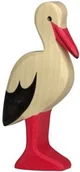 Figurki dla dzieci - Holztiger Drewniany bocian 80111 - miniaturka - grafika 1