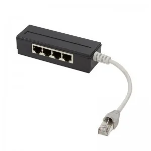 Logilink Splitter ekranowany, 5xRJ45, kabel 15cm MP0032 - Adaptery i przejściówki - miniaturka - grafika 5