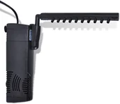 Filtry akwariowe i akcesoria - vidaXL Filtr wglowy do akwarium, z pompk (300l/h). - miniaturka - grafika 1